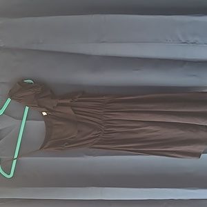 Medium black one shoulder dress